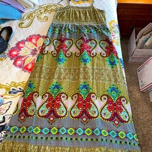 Women’s bohemian maxi dress
